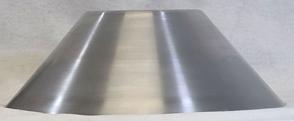 CONE 1 1/2" X 12" X 6 1/8"H 20 GA CRS 13/32" C.H.