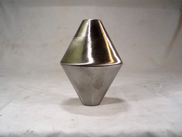 CONE 1 1/8-inch NOSE X 4-inch DIA X 2 3/4-inch HT 60deg-2 WELDED (18 ga crs)