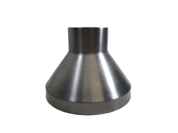 DOWN SHADE REDUCER 3 1/2" X 8 1/8" X 6" 13/32" C.H. 20 GA CRS