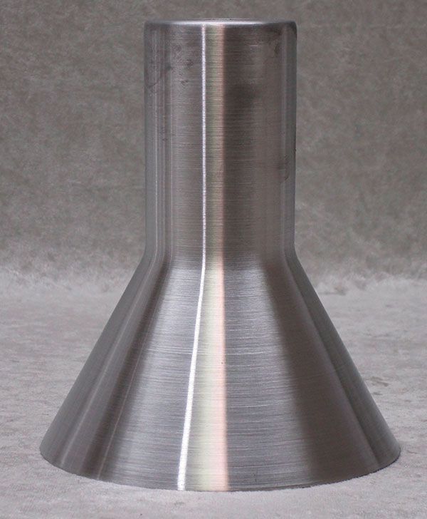 Can Taper Shade 2&Prime; X 4 15/16&Prime; X 5 13/16&Prime; 20 GA CRS